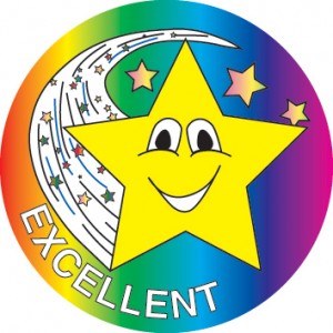 excellent-star-stickers