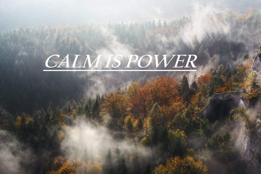 Calm is power